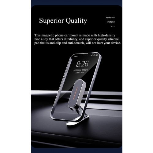 wewe car phone holder magnetic gray