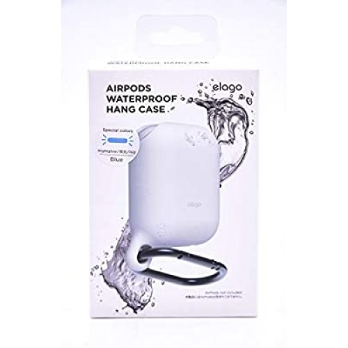 Elago airpods waterproof hang case - Nightglow Blue