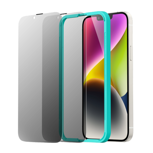  ESR iP 14/13/13 Pro Tempered Glass edge to edge Privacy Screen