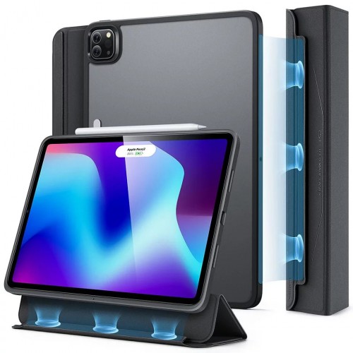  ESR iPad Pro 12.9 Gen 6/5/4/3 (2018-2022) Ascend Hybrid Case (JellyBlack)