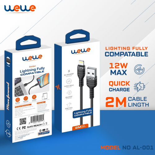wewe USB-A to lightning 2m