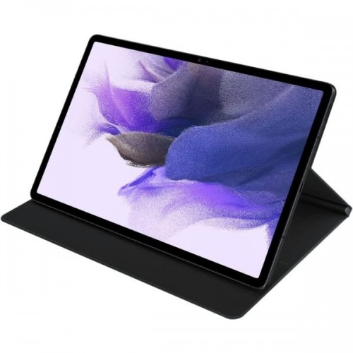 Samsung Tab S8+/ S7+/ S7 FE Book Cover - Black