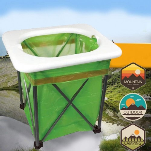 BRS Outdoor Travel Multi Functional Folding Toilet Portable Car Toilet Emergency Mobile Toilet