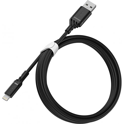OtterBox Lightning to USB-A Cable – Standard 2 Meter (Black)