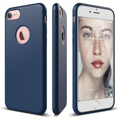 elago / Slim Fit Soft for iPhone 7 - Jean indigo
