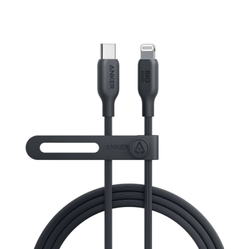 Anker 542 USB-C to Lightning Cable (Bio-Based) (1.8m/6ft) -Black
