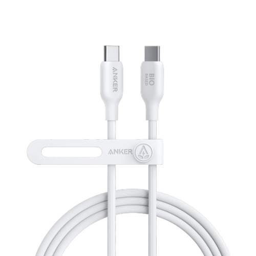 Anker 544 USB-C to USB-C Cable 140W (Bio-Based) (0.9m/3ft) -White