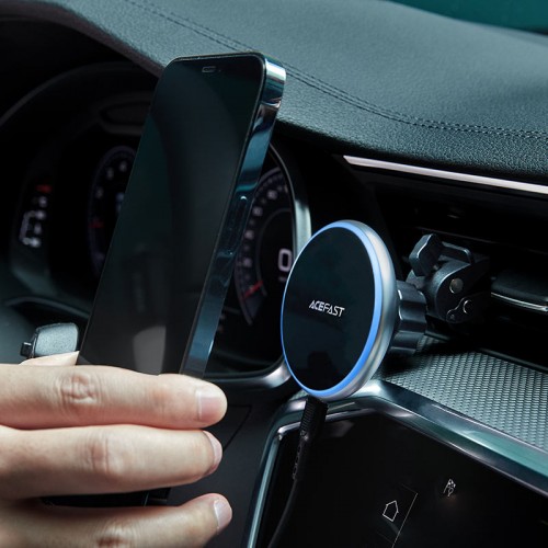 ACEFAST   magnetic wireless charging car holder BLACK