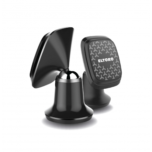 Eltoro Magnetic Metal Car Mount - Black