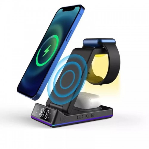 Wirelss Charger 5 in 1 RGB 15W