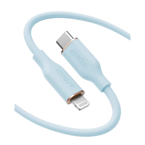 Anker PowerLine III Flow USB-C to Lightning (0.9m/3ft) -Blue