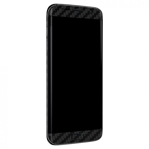 Slickwraps / Black Carbon Fiber for Galaxy S7 Edge