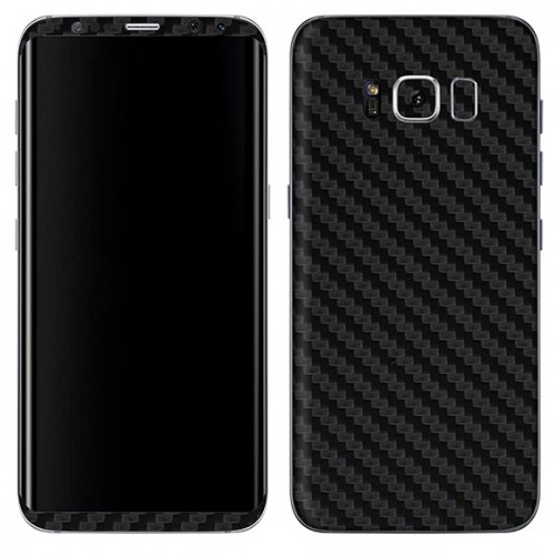 Slickwraps / Carbon Series Black Galaxy S8