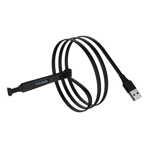MCDODO Thor Series Gaming Cable for Lightning 1.2m black