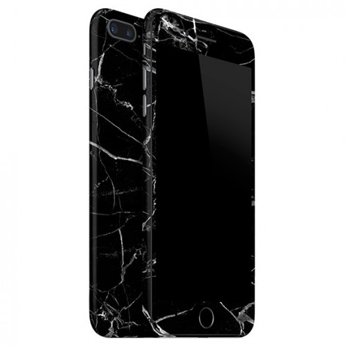 Slickwraps / Stone Series Black Marble iPhone 7 Plus