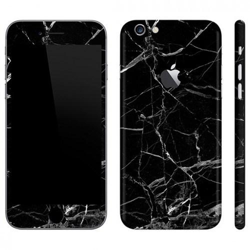 Slickwraps / Stone Series Black Marble iPhone 6s