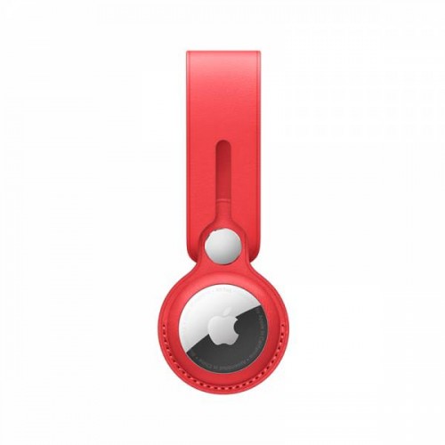 WiWU Leather Ouch for Airtag Red 