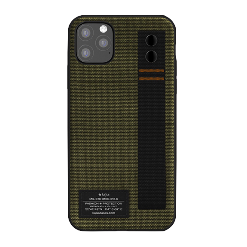 Kajsa Military Collection Straps iPhone 11 case Olive