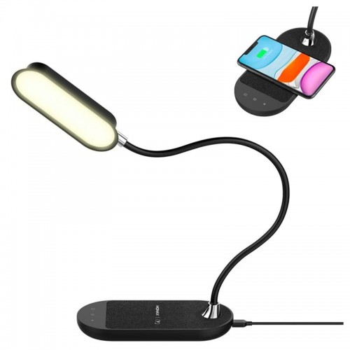 Momax Q.LED Flex Mini Lamp With Wireless Charging Black