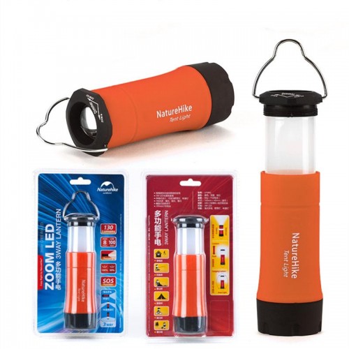 Naturehike Tent camp lamp with three lights orange