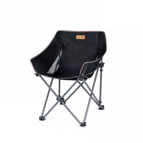 Naturehike outdoor folding moon chair Black