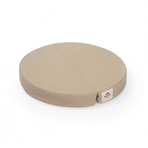 Naturehike 3D Air Fiber Folding Cushion Outdoor Camping Household Portable Ultralight Canvas Cushion khaki