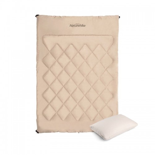 Naturehike Portable Travel Wearable Camping Blanket - khaki