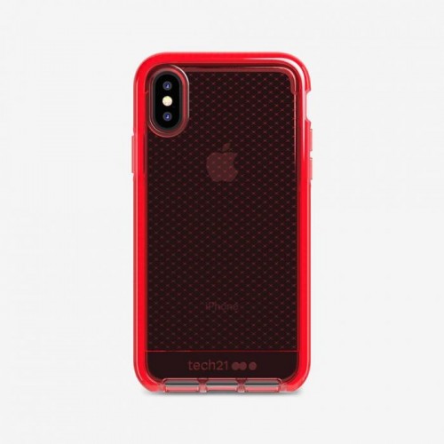 Tech21 Evo Check Case for iPhone Xs (Rouge)