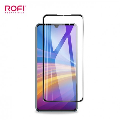 ROFI. 2.5D Full Cover Glass (2in1) Mate 30 Pro (Full Glue) Black 