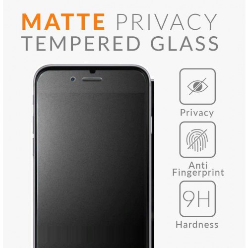 Screen protection Matt Privacy Glass iPhone 11 pro Max / XS Max