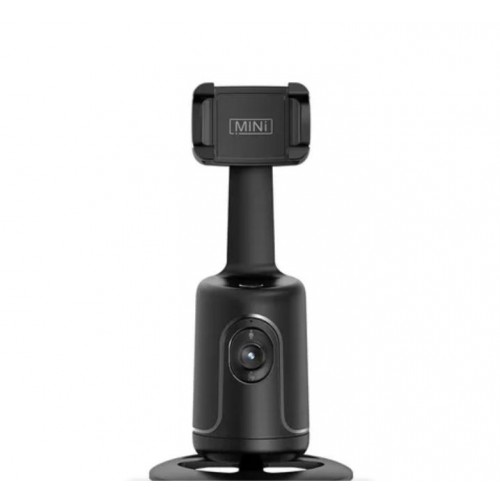 AUTO FACE TRACKING SELFIE STICK 360  ROTATION TRIPOD BLACK