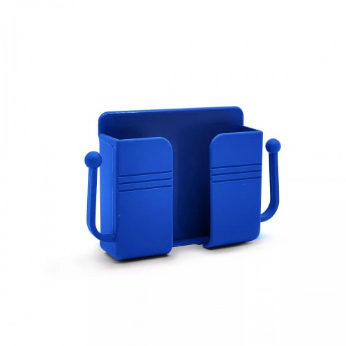 multipul wall-mounted mobile phone holder blue