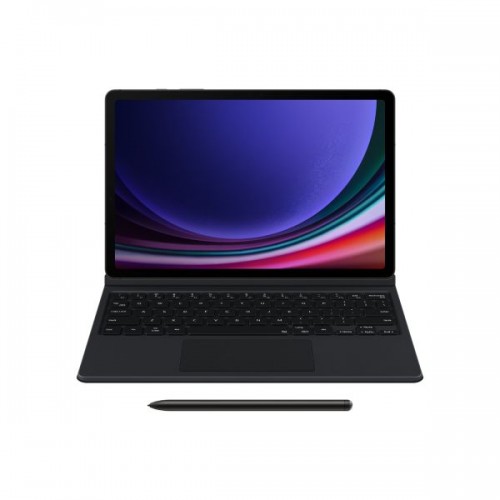 Samsung Galaxy Tab S9+ Book Cover Keyboard - Black