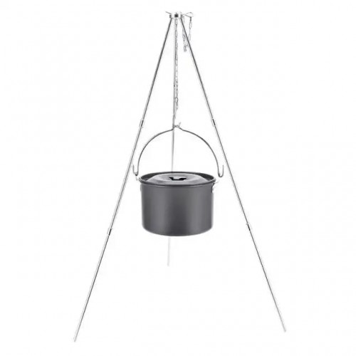 HISPEED Outdoor barbecue folding tripod