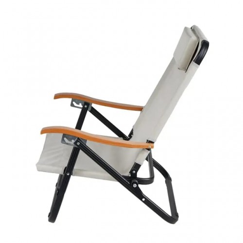 HISPEED Outdoor Comfortable Portable Foldable Aluminum Alloy Camp Chair Beach Chair