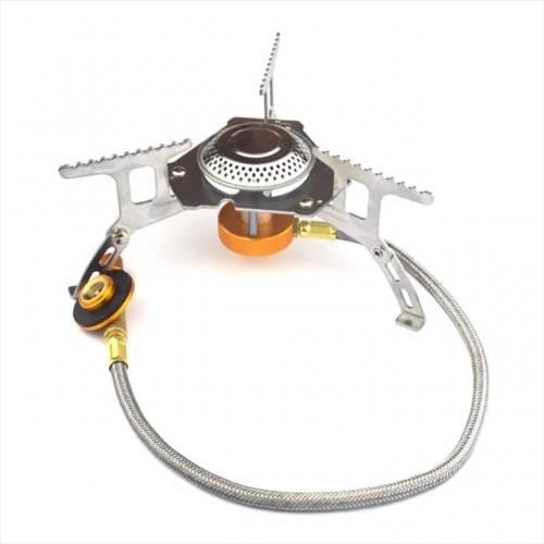 HISPEED Portable Stainless Steel Gas Stove Camping Burner