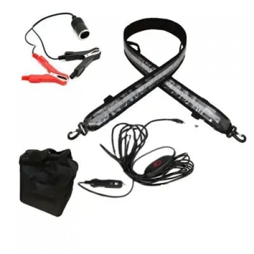 LIGHTFOX IP65 Waterproof Flexible SMD 5050 12v Led Strip Light With Touch Switch For Outdoor Camping