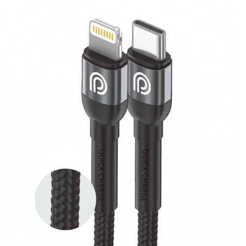 Phone Planet USB -C to lighting cable 1.2 m black