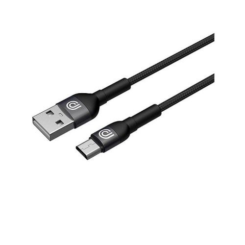 Phone Planet USB -A to MICRO  cable 1 m black