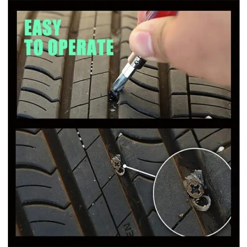 UNIVERSAL 10 PCS RUBBER TUBLES Tire Repair Nails