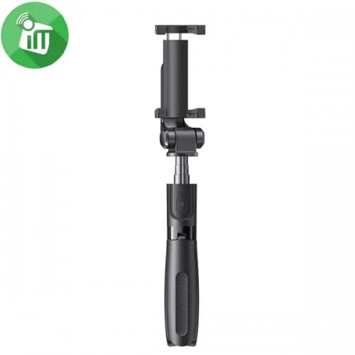 yesido selfie stick 360 rotatable sf11 black (6716)
