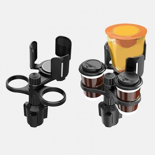DRINK CUP BASE WITH ADJUSTABLE CAR CUP HOLDER BLACK (9902)