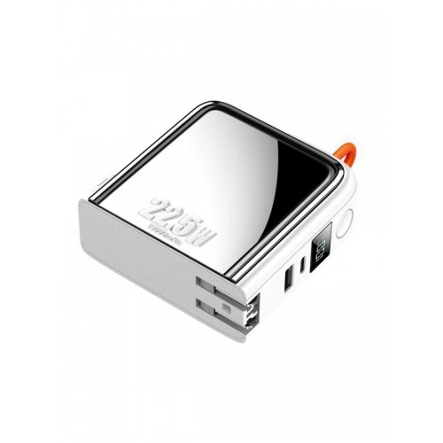 MCDOODO 22.5W 15000 mAh Lightning Type-C Kablolu Power Bank CH-1172 White (10001)