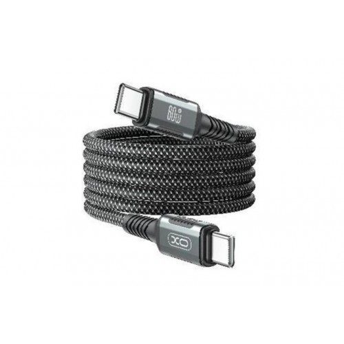 XO MAGNETIC BRAIDED TYPE-C TO TYPE-C CABLE(9734)