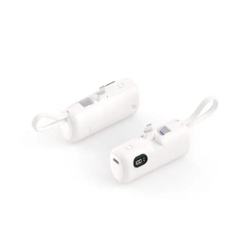 earldom pd 22.5w mine 2 iin 1 5000mah powre ank white (9735)