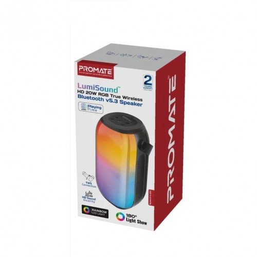PROMATE WIRELES LUMISOUND BLLUETOOTH HD20W 180 Wight show (10634)