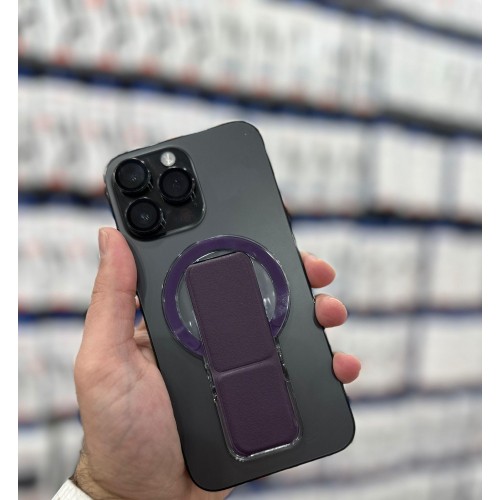 WEWE MAGSAFE WITH GRIP STAND MIX COLOR PURPLE (75201) C