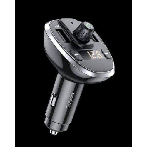 YESIDO FM TRANSMITTER CAR CHARGER(10903)