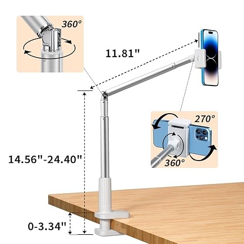 Stepless adjustment phone holder x6 (10905)