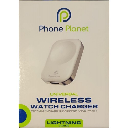 NEW Phone Planet wireless watch charger white(11207)